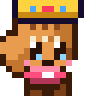 A glove wearing the Golden crown
