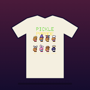 Pickle Parade tee